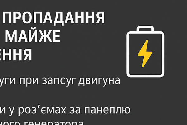 Керування дисплеями та панеллю приладів: зникнення, мерехтіння й програмні збої — причини та рішення